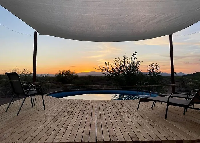 Scenic Desert Ranch Casita With Private Terraces Near Saguaro National Park - Marana, Arizona Holiday home